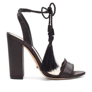 Schutz Primm Satin Black